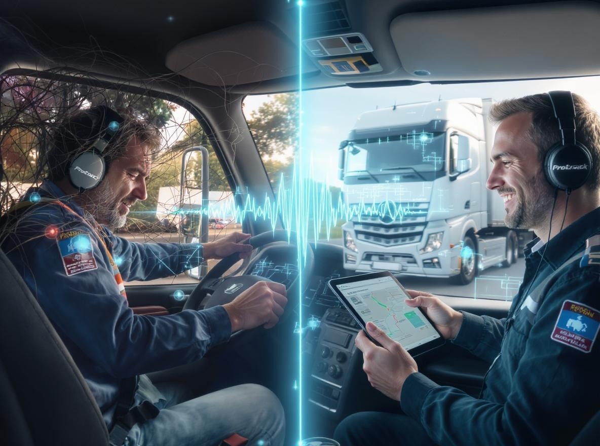 Artan GPS İzleme Teknolojisi ile Kamyon Sürücüsünü Artırma